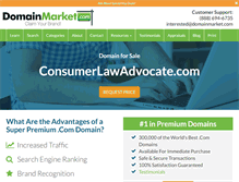 Tablet Screenshot of consumerlawfirmcenter.com